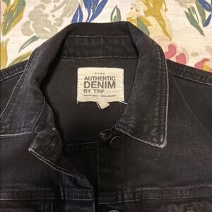 Zara Authentic Denim Jacket - Black